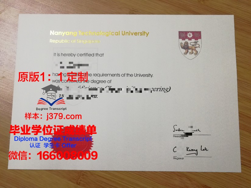 南阳理工大学毕业证书:承载知识与梦想的证明