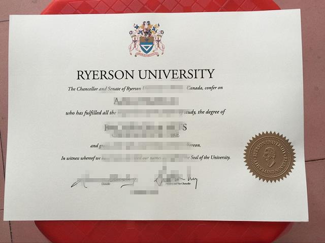 瑞尔森大学毕业证成绩单