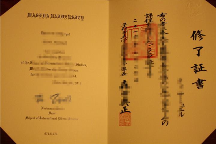 俄罗斯联邦外交部外交学院毕业证书图片