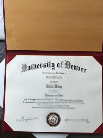 丹佛大学毕业证成绩单图片