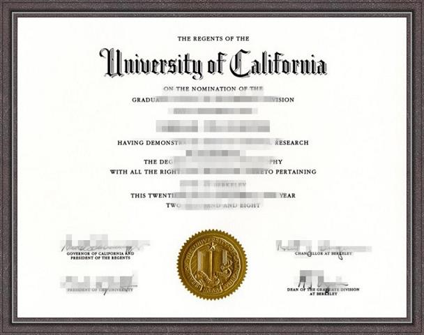 加州大学伯克利分校毕业样本