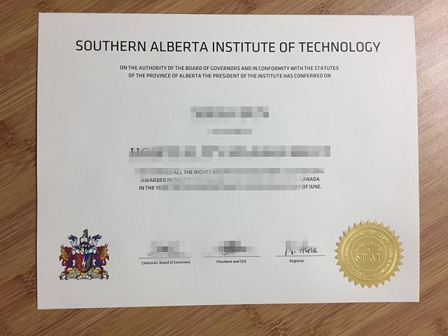 加拿大南阿尔伯塔理工学院学历模板电子版