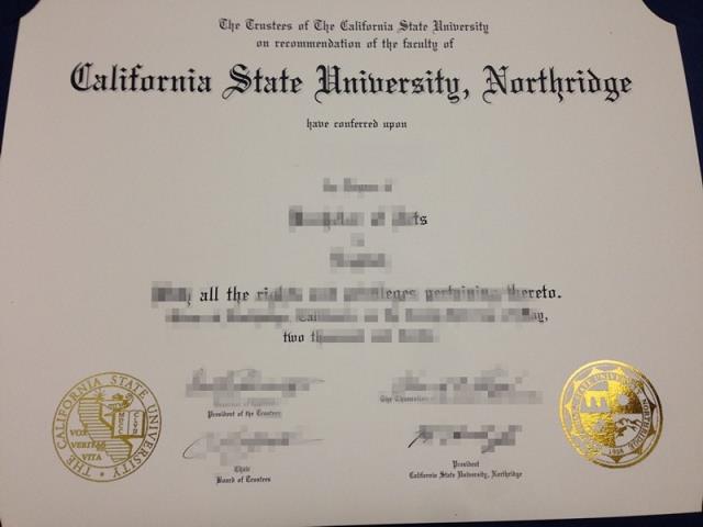 加利福尼亚州立大学东湾分校硕士毕业证书样本