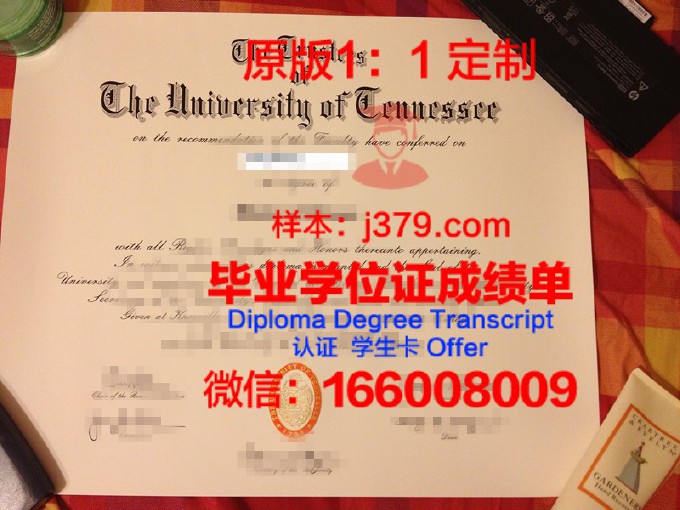 田纳西大学硕士毕业证